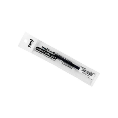Recharge pour Roller encre gel Signo 207 UMR87 Pointe Moy. 0,7mm Noir - Uni-Ball