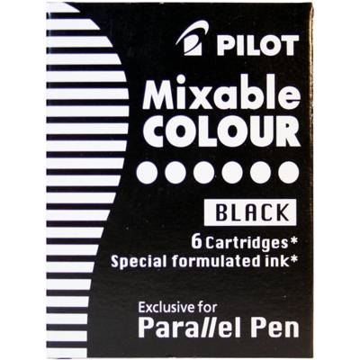 Boite de 6 Cartouches d'encre pour stylo Parallel Pen Noir - PILOT