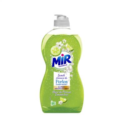Vaisselle Secrets de Perles - Liquide Vaisselle (450mL) - Fleur de Poirier & Concombre - Vaisselle Main - MIR