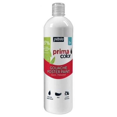 Gouache Primacolor 1L Blanc permanent - PÉBÉO