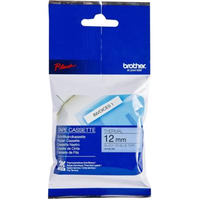 K7 Ruban M-K531BZ 12mm x 8m Noir sur Bleu - BROTHER