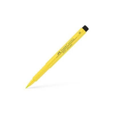 Feutre Pitt Artist Pen Brush jaune clair glacis - FABER-CASTELL