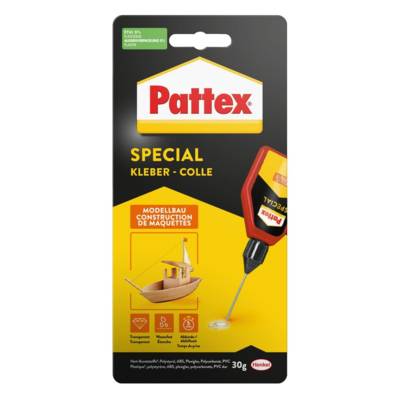 Flacon 30g Colle spéciale Maquette en plastique avec micro-doseur - PATTEX