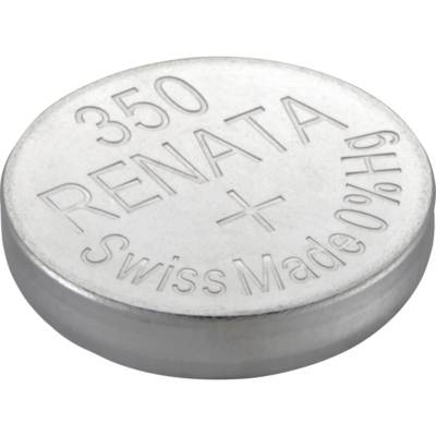Pile bouton Silver Oxyde 350 / SR1136 SW 0% mercure - RENATA