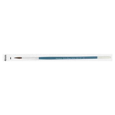 Pinceau Rond Poils de Poney Manche Laqué Taille n°10 - OZ INTERNATIONAL