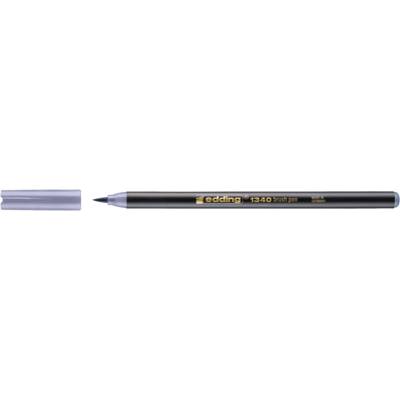 Feutre Pointe Pinceau 1340 Gris argent 1-3 mm - EDDING