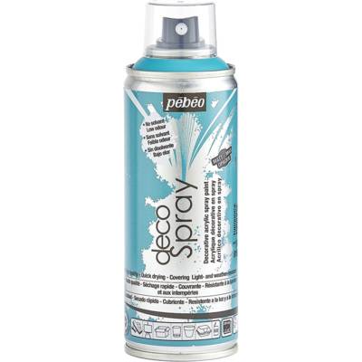 Aérosol 200ml Peinture DécoSpray TURQUOISE - PÉBÉO