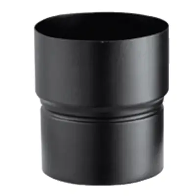 Réduction Ø150 émaillé Noir RD150F139BU ENM POUJOULAT - 56150978 - CHEMINEES POUJOULAT