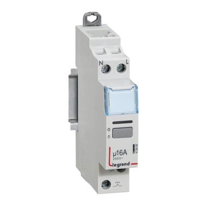 Télérupteur unipolaire silencieux 230V 16A - Gedimat - LEGRAND