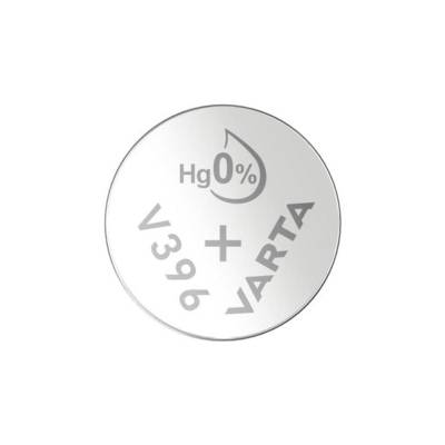 Pile oxyde argent pour montres V396 (SR59) SR726SW - VARTA