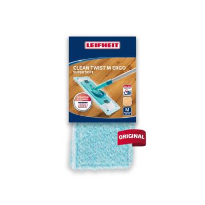 Housse Clean Twist M Ergo super soft 33cm Bleu - LEIFHEIT