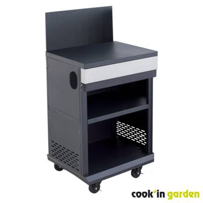 Desserte FIDGI - L.60 x l.51,5 x h.108 cm - Gedimat - COOK IN GARDEN