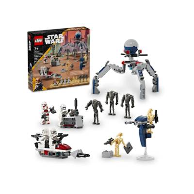75372 Star Wars Pack de Combat des Clone Troopers et Droïdes de Combat - LEGO