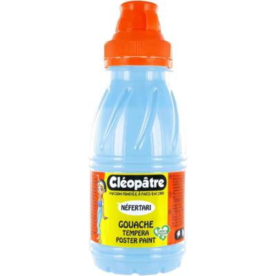 Gouache Néfertari Pastel Azur en 250 ml - CLÉOPÂTRE