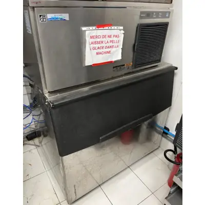Machine à glaçons 190kg/24h - Avec bac de stockage de 348kg - IM-240DNE-HC-32+B-801SA - Hoshizaki