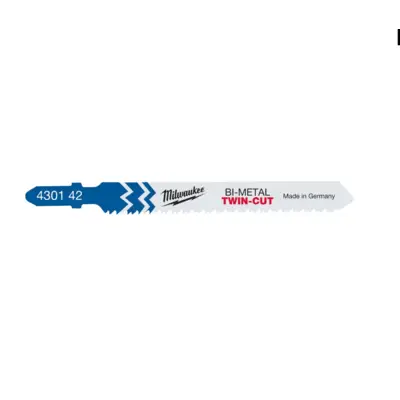 Lames de scies sauteuse bois et métal - BI 91 X 2.5 / 1.8 MM - MILWAUKEE - 4932430142