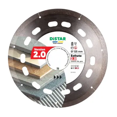 Lame diamantée Esthete 2.0 de 125 mm - DISTAR - 10126024010 - RAIMONDI DISTRIBUTION