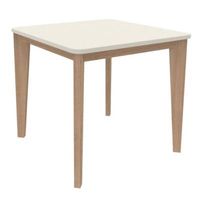 Table 80x80 4 pieds Wood – Tmobilier