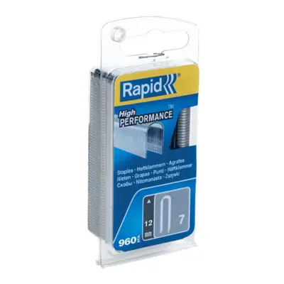 Agrafes câbles n°7/12 mm - RAPID - 40109523 - RAPID AGRAFAGE SA - ISABERG