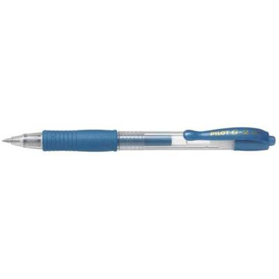 Stylo bille à encre gel G2 07 Metallic,bleu métallique - PILOT