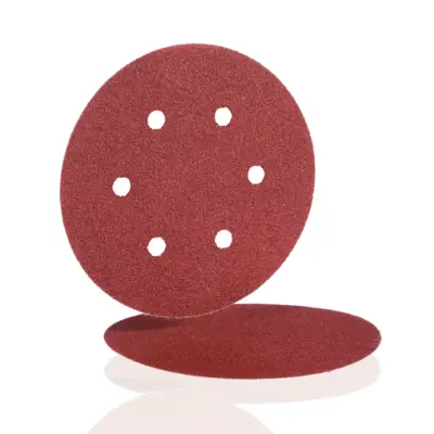 Disque abrasif papier velcro BW 115 - Ø 150 Grain 40 - 6 trous - HERMES - 6539487 - HERMES ABRASIFS SA