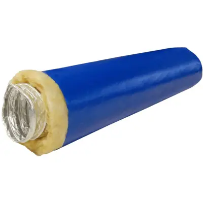 Conduit souple renforcé calorifugé 25 mm SPIREO T 82 R ALU CR25 - D80 L10M - ATLANTIC - 427778