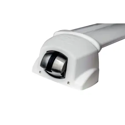 Fermeture anti-panique Fluid 1 point latéral coupe-feu JPM 900mm - Blanc - FL1090-03-0A - JPM SAS