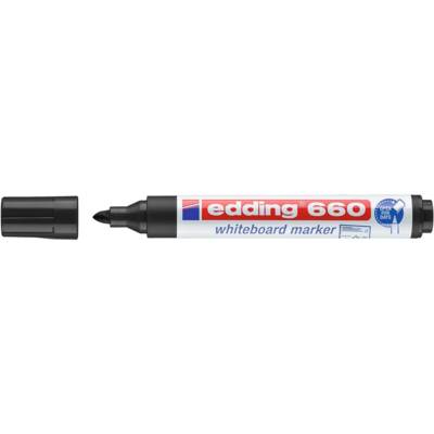 Marqueur pour Tableaux blancs 660 noir 1,5-3 mm - EDDING