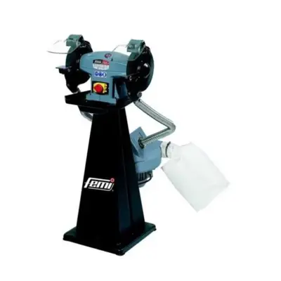Touret FEMI 198/M - 1100 W Triphasé - Ø 200x30x20 mm - Meule comprise - 8005532 - FEMI FRANCE