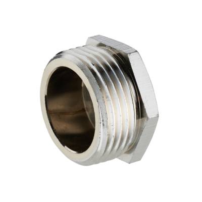 Bouchon laiton chromé - mâle ø12 x 17 mm - Gedimat - NOYON ET THIEBAULT