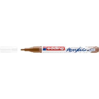 Marqueur acrylique fin 5300 noisette 1-2 mm - EDDING