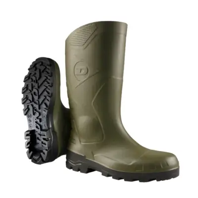 Bottes DUNLOP Devon sécurité intégrale vert/noir - T43- H142611.43