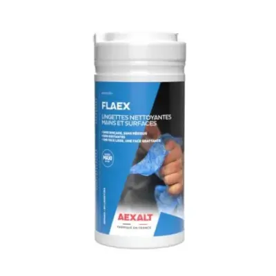 Boîte de 80 lingettes mains et surfaces FLAEX - AEXALT - ESP883