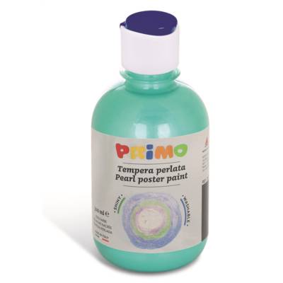 Flacon Gouache Ready-Mix Pearl 300 ml Bouchon Flux Control Vert brillant 610 - PRIMO