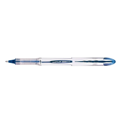 Roller encre liquide Vision Elite UB200 pointe moyenne 0,8mm bleu - Uni-Ball