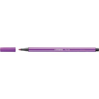 Feutre de Dessin PEN 68 Pointe Moyenne 1 mm Lilas - STABILO