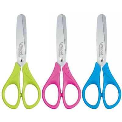 Ciseaux scolaire Start 13 cm Bout rond Coloris aléatoire - MAPED