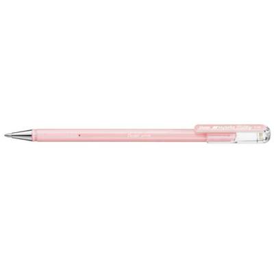 Stylo roller à encre gel Hybrid Milky, rose pastel - PENTEL