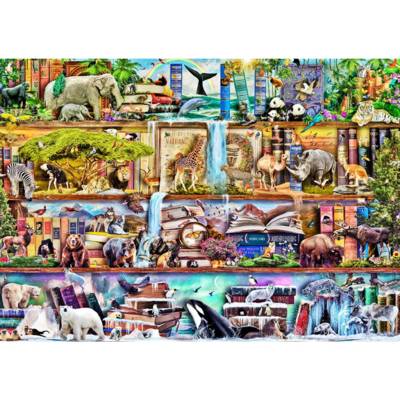 Puzzle en Bois L'étonnant royaume des animaux - WOODEN CITY