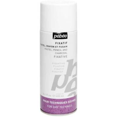 Fixatif Pastels, Crayons et Fusain Aérosol 400ml - PÉBÉO