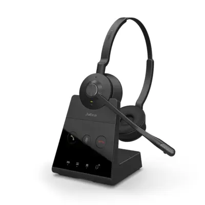Casque micro sans fil DECT Jabra Engage 65 Duo reconditionné