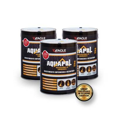 Résine pour réparation Aquapol EPDM Rouge - 5 kg (2,5 à 5 m²) - EWI3401910204 - Maxoutil