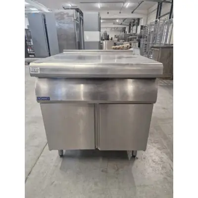 Meuble bas neutre - Largeur M (L=810-1210mm) - Avec étagère basse - PF-8NT - Bonnet