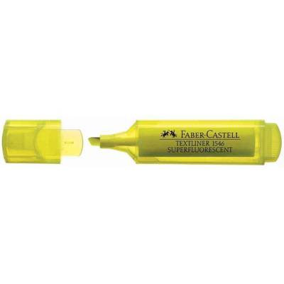 Surligneur "TEXTLINER 1546", jaune - FABER-CASTELL