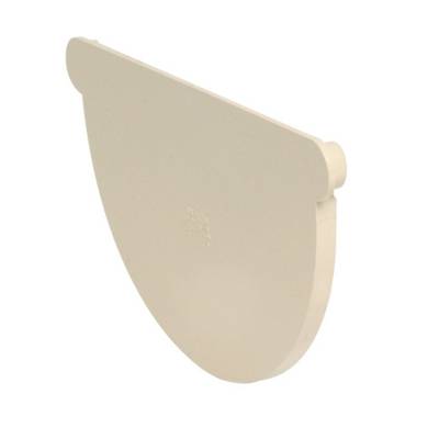 Fond de naissance universel pour gouttière PVC de 33 NICOLL FCN33M coloris sable - Gedimat
