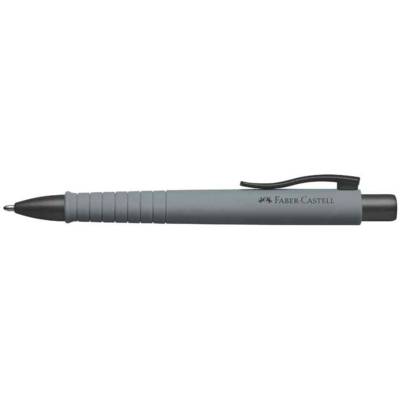 Stylo-bille POLY BALL XB, stone grey - Faber-Castell