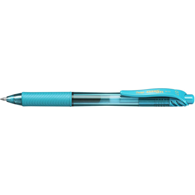 Stylo roller à encre gel EnerGel-X BL107, turquoise - Pentel