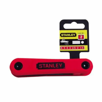 Cle male gamme pro - jeu de 7 pièces - 4-69-261 - STANLEY