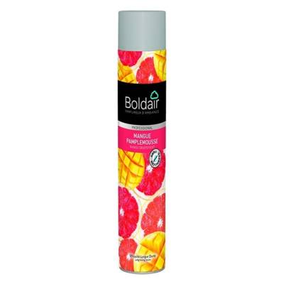 Aérosol 750 ml Désodorisant parfumant mangue pamplemousse - BOLDAIR