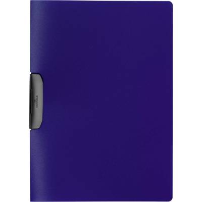 DURASWING Chemise à clip pour Format A4 - 30 Feuilles Bleu foncé - DURABLE